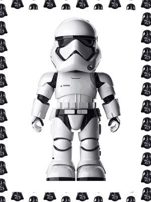 3D R2D2 NECKLACE star wars robot death star yoda storm trooper geek nerd scifi