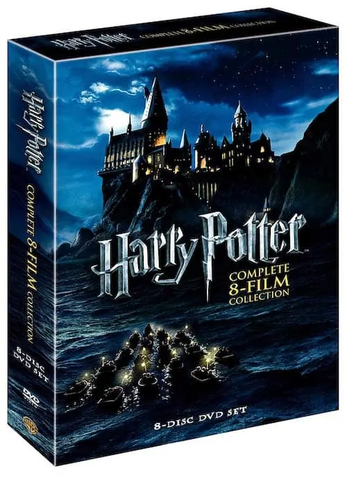 harry potter films dvds
