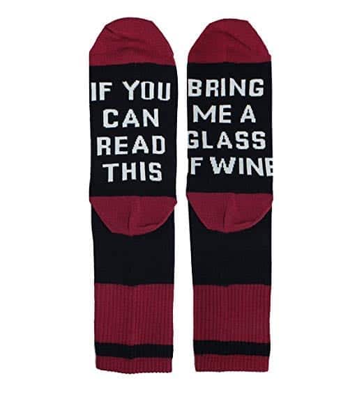 bring me wine socks